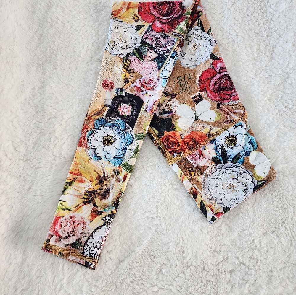 🐦‍🔥🪸🌹🦋🐞Rare, discontinued Niyama Sol barefoot leggings size S - Picture 16 of 16